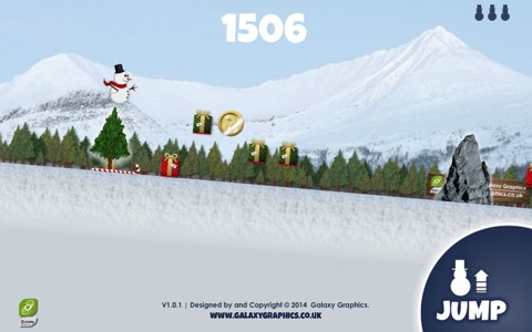 Snowman Skiing screenshot 2