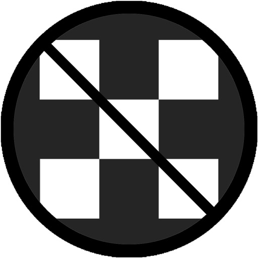 Prohibit Stepped White Pieces iOS App