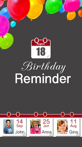 Birthday Reminder - Calendar and Countdownのおすすめ画像1