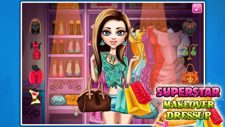 Superstar Makeover&Dressup screenshot-4