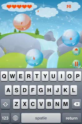 Game screenshot Bubble Bath Typing Free apk