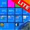 With this weather app you have all weather data clearly and in different colors look