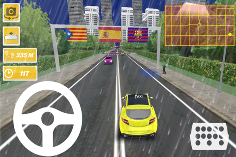 Taxi Driver - Spain Barcelona City 3D screenshot 4