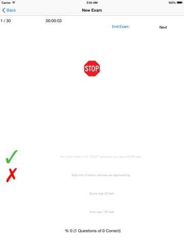 Screenshot #5 pour USA - Driver Practice Test