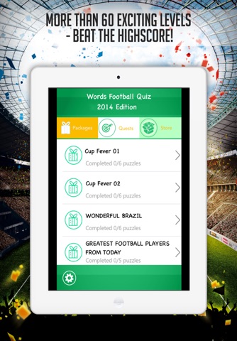 Words Football Quiz 2014 Edition screenshot 2