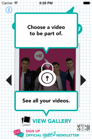 Union J +U AR Video Booth screenshot 2