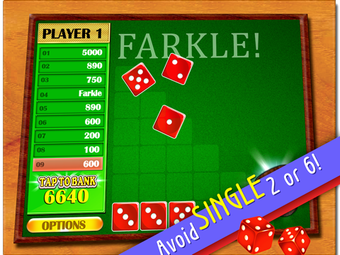 Screenshot #5 pour farkel Darsh mania - chaude addict dés jeu de société gratuit