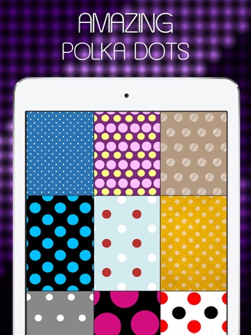 Screenshot #5 pour Retina Monogram Wallpapers & Polka Dots Backgrounds HD - Chevron & Vintage Images