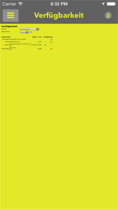 App screenshot