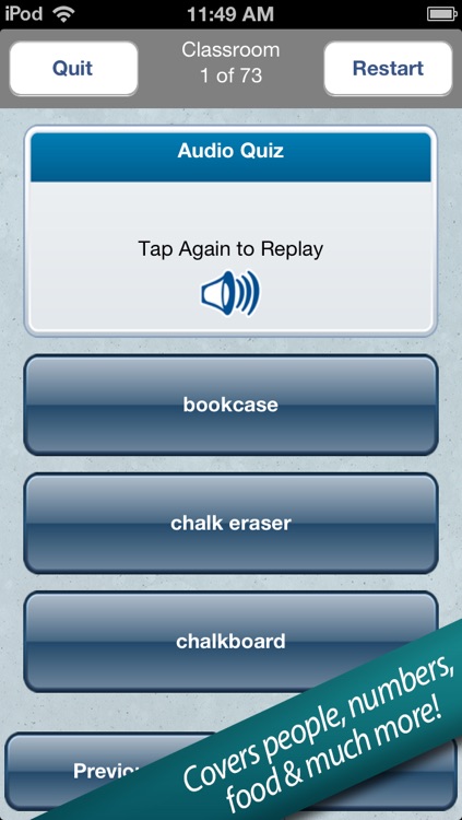 Spanish in a Flash – Learn Quick with Easy Speak & Talk Flashcards! screenshot-4