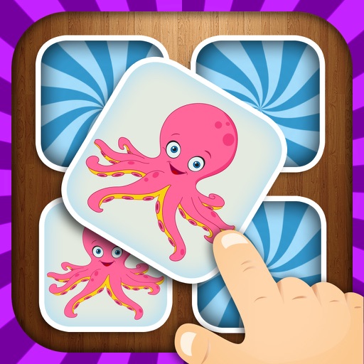 Memory Minigames 2 - Matching Pairs of Flash Cards by Memory Improvement Games for Kids Icon