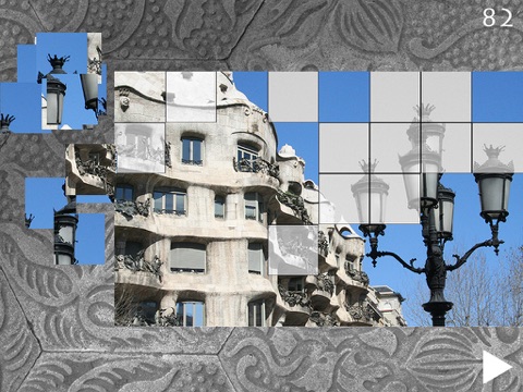 La Pedrera, puzzle of Gaudi's famous building in Barcelona FREE screenshot 2