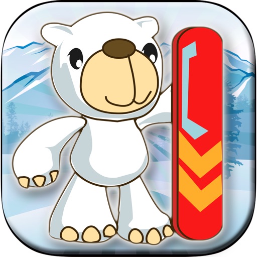 Polar Bear Snowboarding Champions: Crazy Winter Racer icon