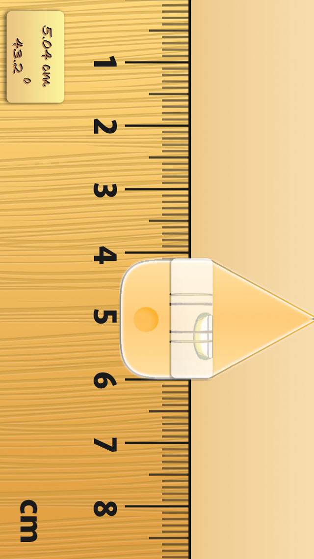 Ruler + Bubble Level Screenshot