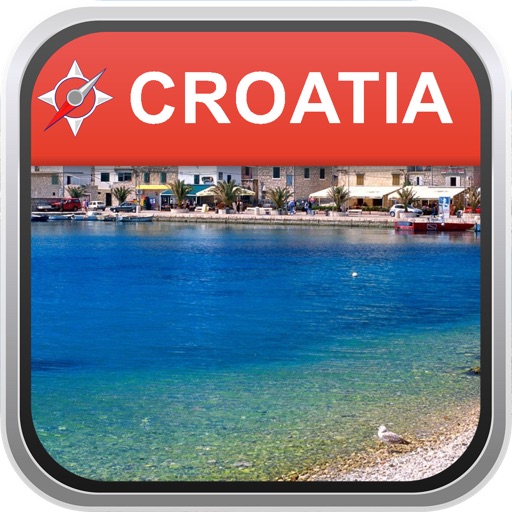 Offline Map Croatia: City Navigator Maps icon