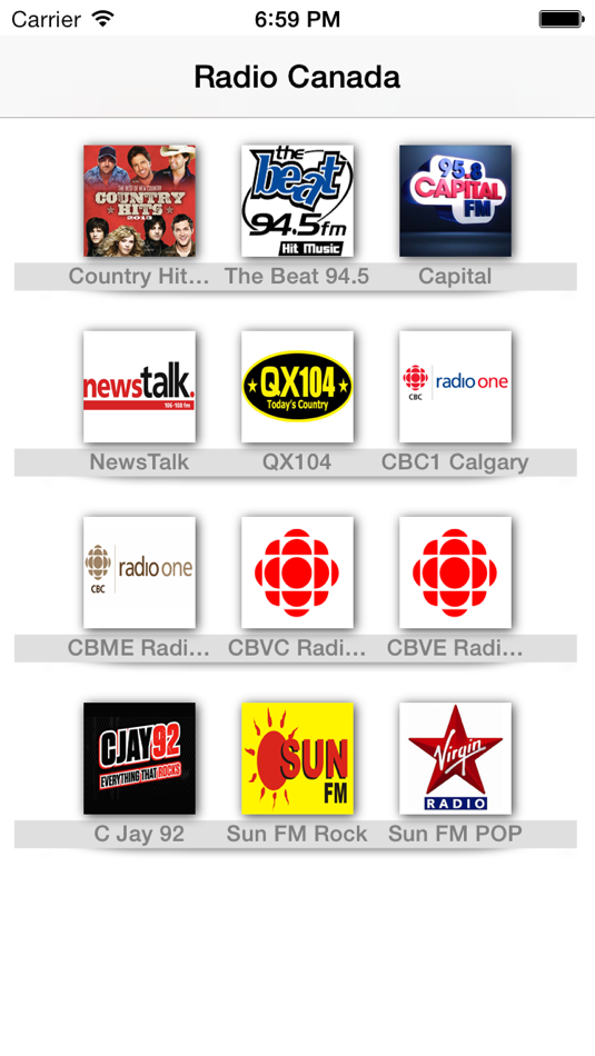 My Radio Canada: Canadian All radios in the same app! Cheers radio;) - 2.0 - (iOS)