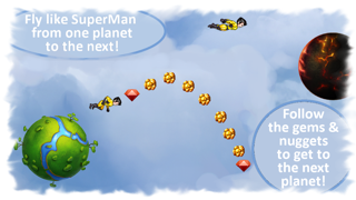 Screenshot #3 pour Super Hero Action Man - Best Fun Adventure Race to the Planets Game