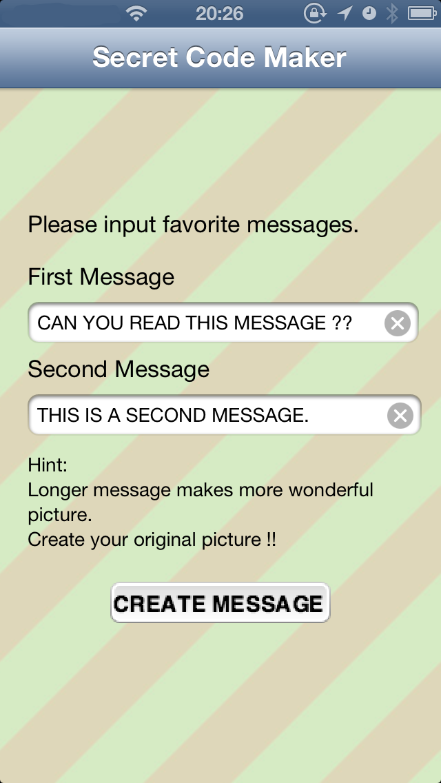Screenshot #2 pour Secret Code Maker - Hide Message Into A Picture