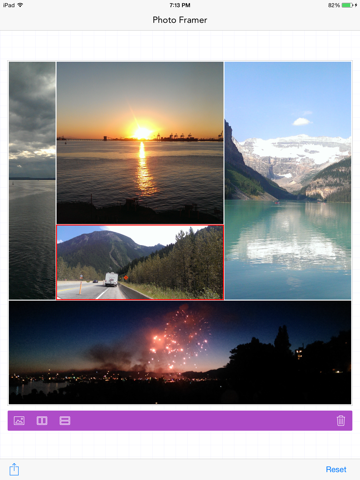 Screenshot #6 pour Photo Framer - photo collage maker