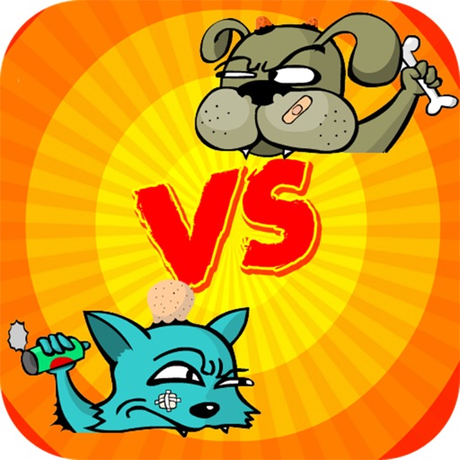 Cat VS Dog Classic Icon