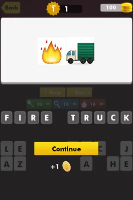 Game screenshot Guess Emoji  ~ Trivia Quiz of Emoticons apk