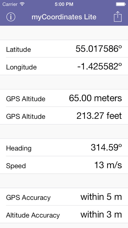 myCoordinates Lite