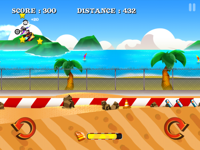 Baja Bike Race - A Beach Buggy Stunt Rally