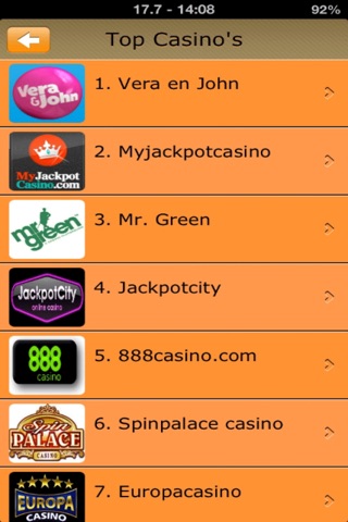 Onlinecasino. screenshot 3