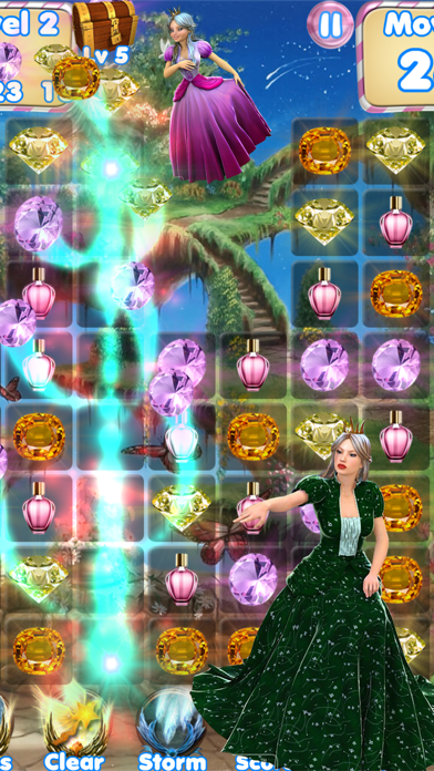 Screenshot #3 pour #1 Princess Puzzle Games - Play dress up in the palace HD