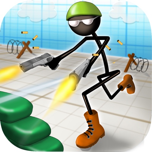 Stickman Run 'n Gun Icon