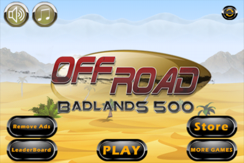 Offroad-Badlands 500 : Racing screenshot 2