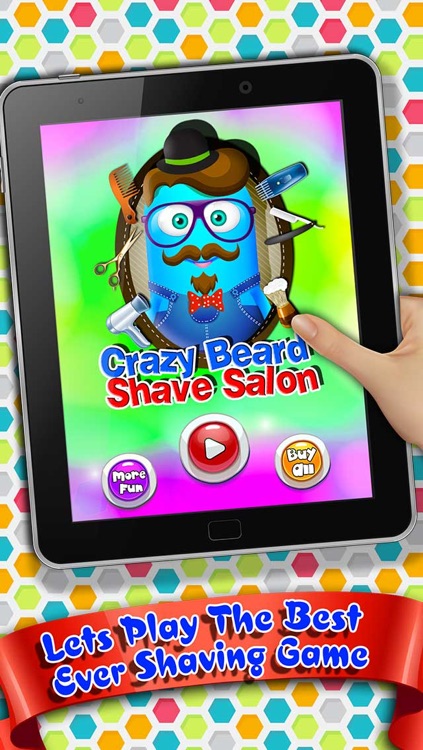 Crazy Beard Shave Salon - Beard Shave and Makeover game for baby kids