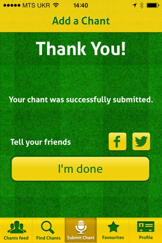 Football iChants screenshot 4