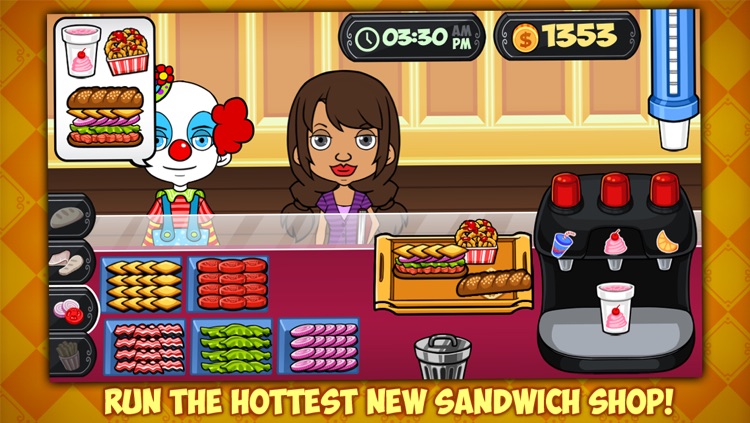 My Sandwich Shop - Fast Food Store & Restaurant Manager for Kids screenshot-0