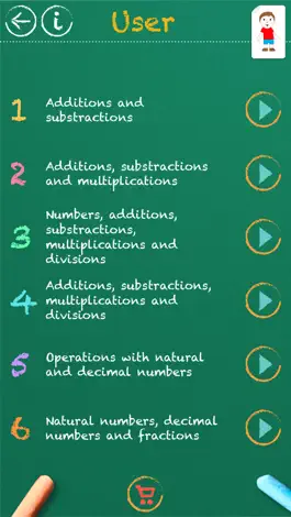 Game screenshot Mathbit. Review and study Maths (addition, subtraction, multiplication, division and fractions) like at school. apk