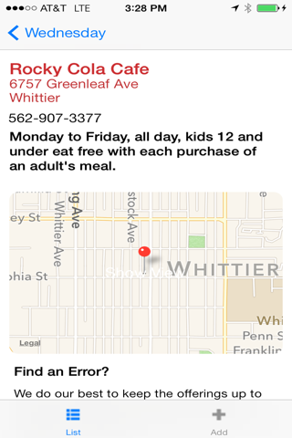 Press-Telegram Kids Eat Free screenshot 4