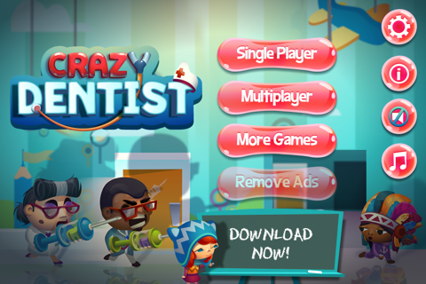 Crazy Dentist Office Monster Doctor & Nurse scare kids frozen! Epic Free Runner Game screenshot 3