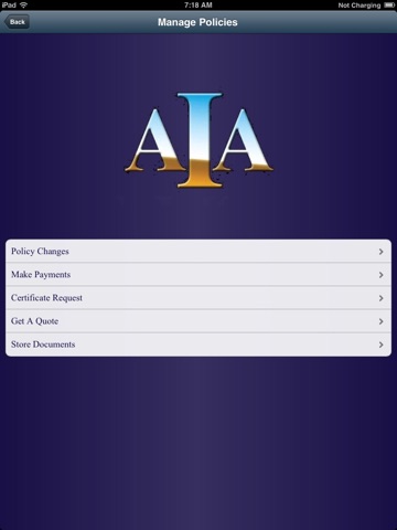 Advisor Insurance Agency HD screenshot 2