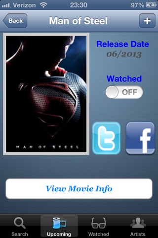 MoviesTracker screenshot 2