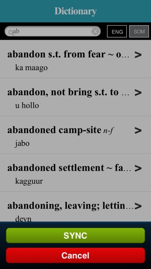 Somali English Dictionary(圖4)-速報App