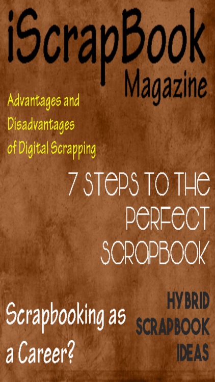 iScrapbook Magazine