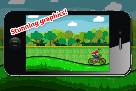 BMX Daredevil Race: Extreme MTB stunt game pumped with tricks FREE screenshot 3