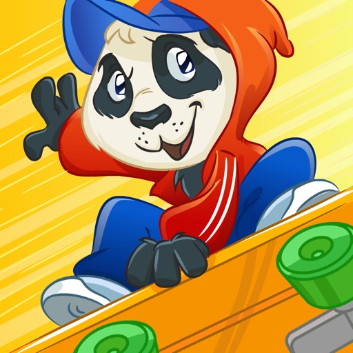 Бесплатная игра Skate Panda Escape - разработана компанией "Лучшие Бесплатные Игры для Детей, Интерессные Игры - Бесплатные Приложения Игры