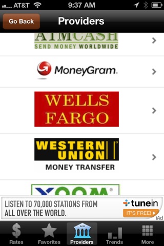 MXN Peso Exchange Rates screenshot 3