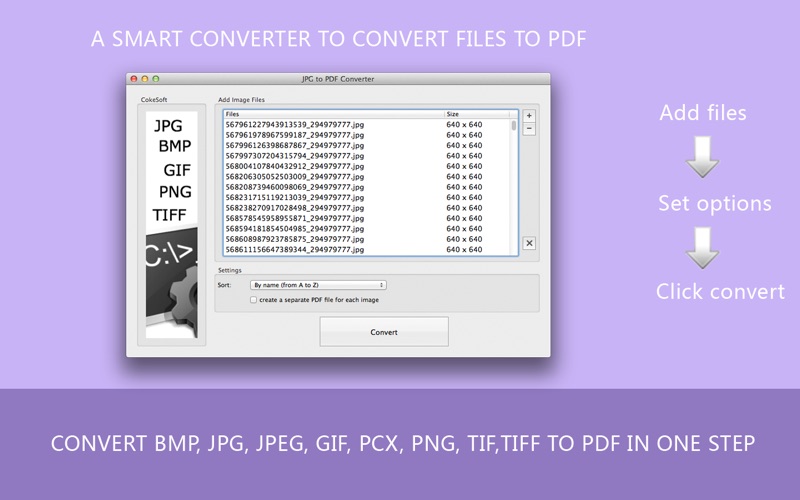 Screenshot #1 pour JPG to PDF Converter