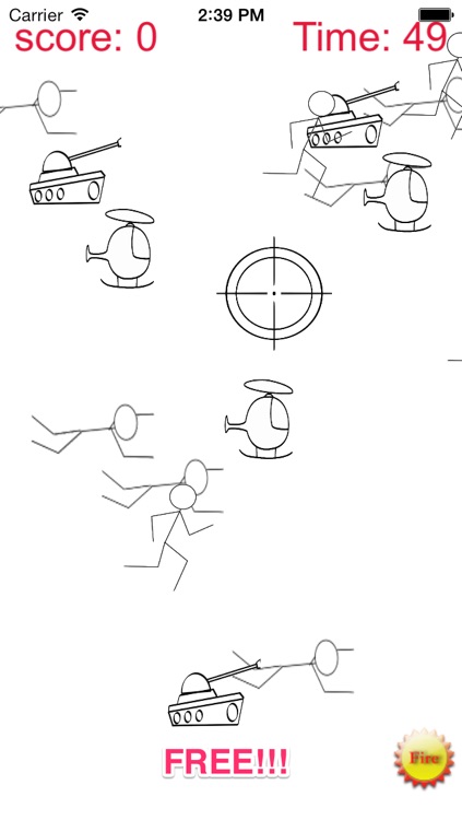 A Stickman Sniper 2: Doodle War Free screenshot-3