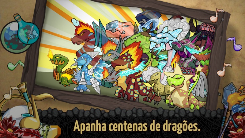 Dragão Mágico - Descobrir e Evolve épico monstro dragões em Journey Mundo screenshot 1