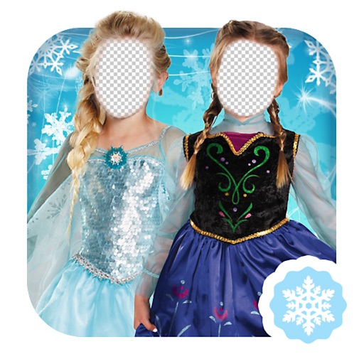 Ice Princess Kid Montage Pro Photo Maker icon