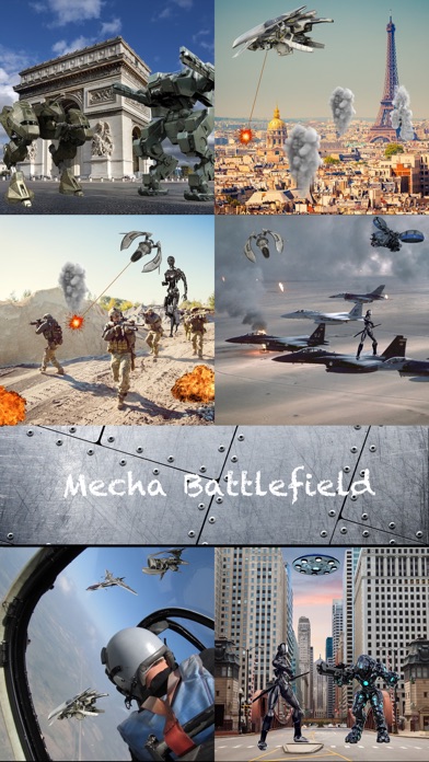 Mecha Battlefield Photo Editor