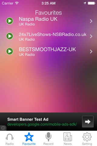 UK Radio and Newspaper screenshot 3